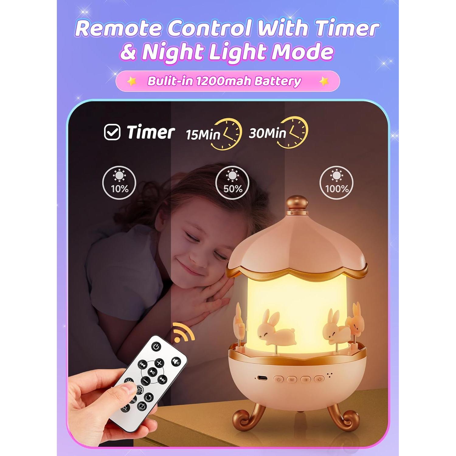 Proyector de Luz Nocturna Estelar StarYou con Control Remoto