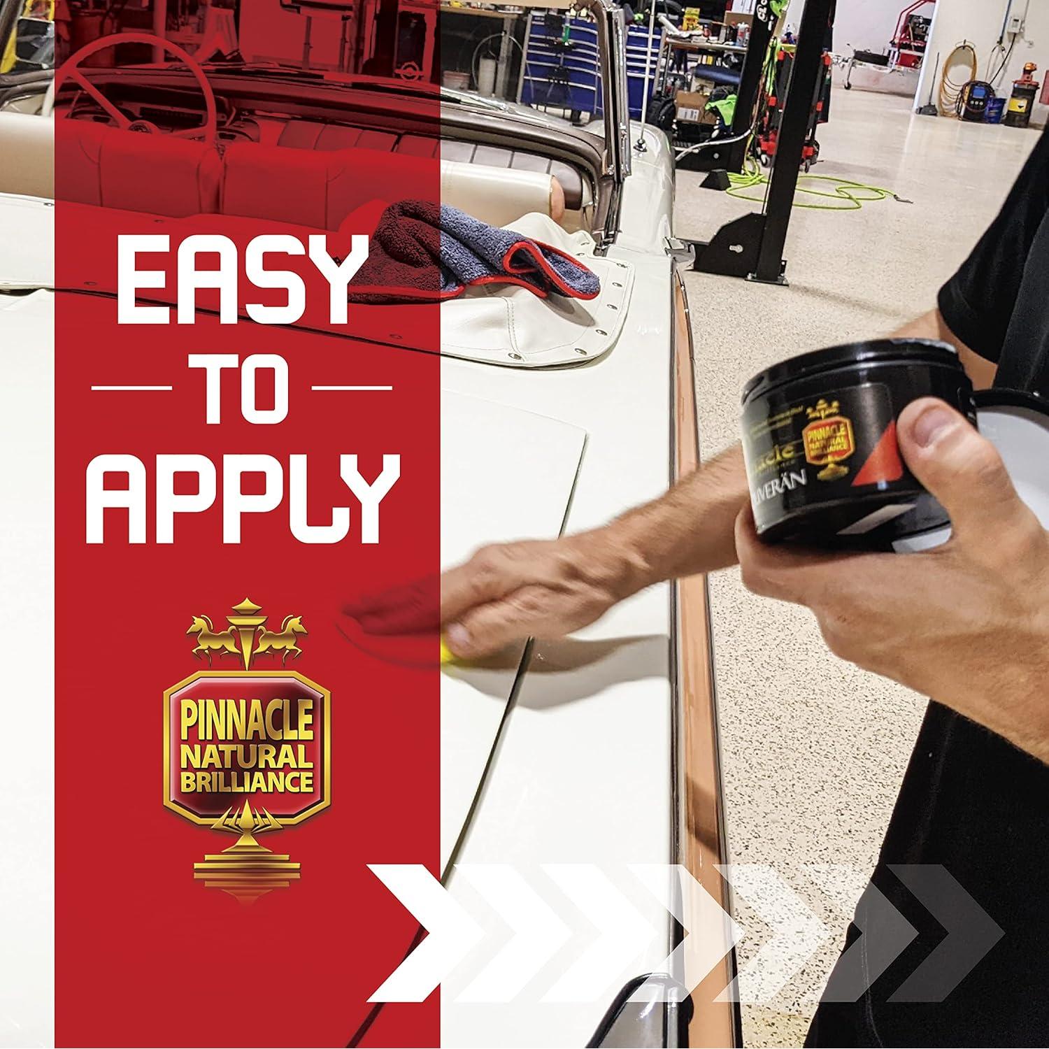 Cera de Carnauba Pinnacle Souveran 8 oz - Brillo 3D Premium