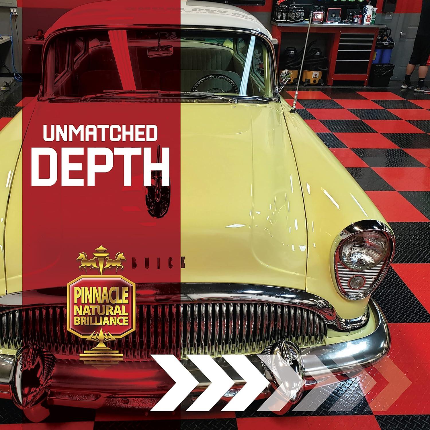 Cera de Carnauba Pinnacle Souveran 8 oz - Brillo 3D Premium