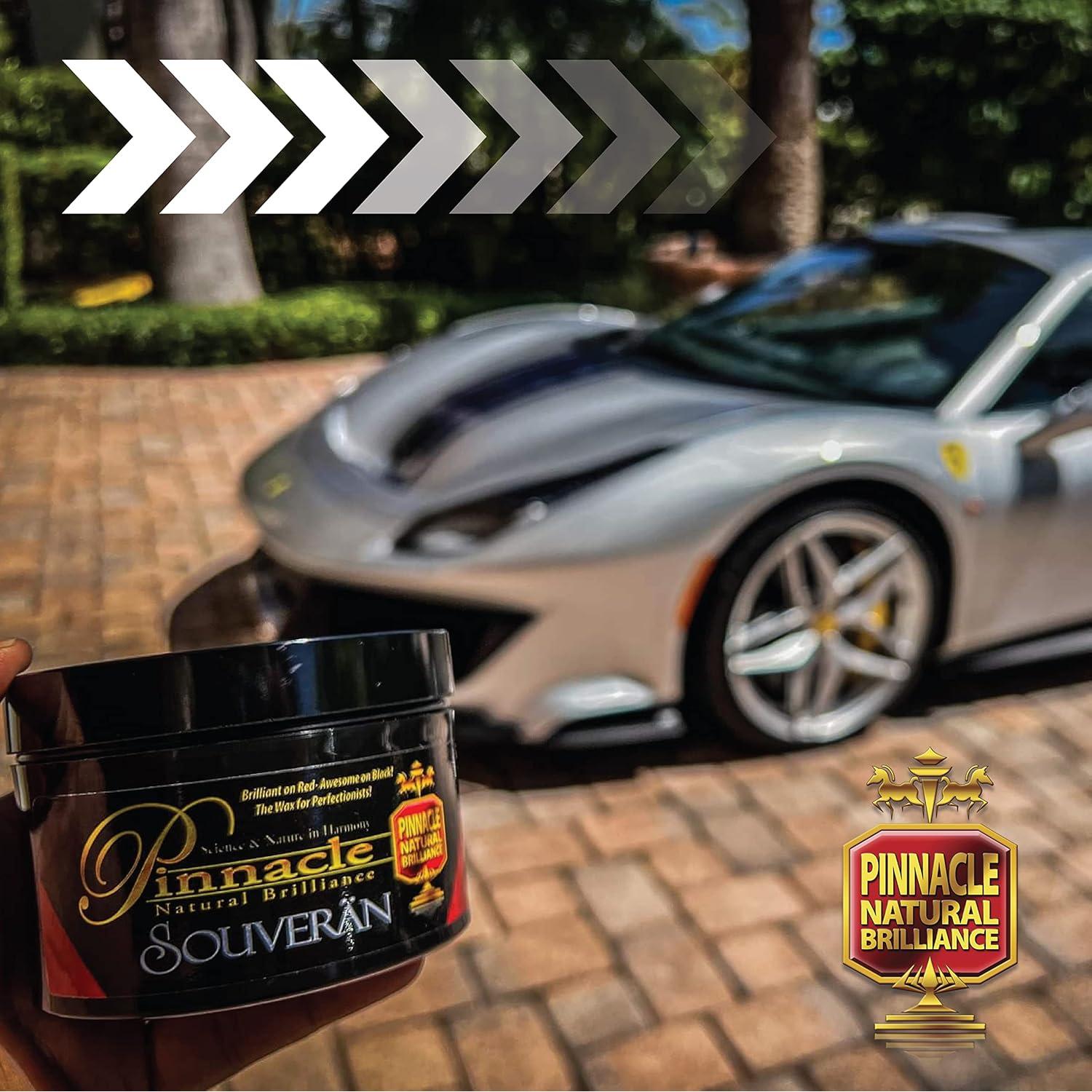 Cera de Carnauba Pinnacle Souveran 8 oz - Brillo 3D Premium