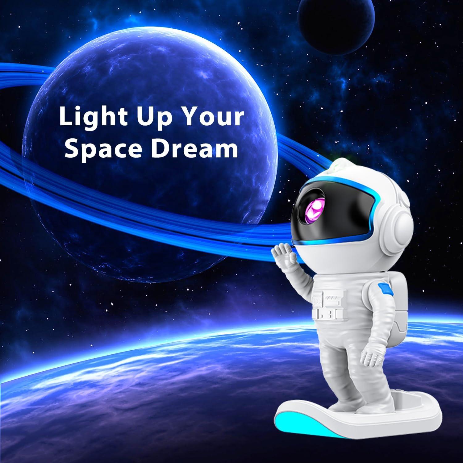 Proyector de Estrellas Ase, Luz Nocturna Galáctica Azul