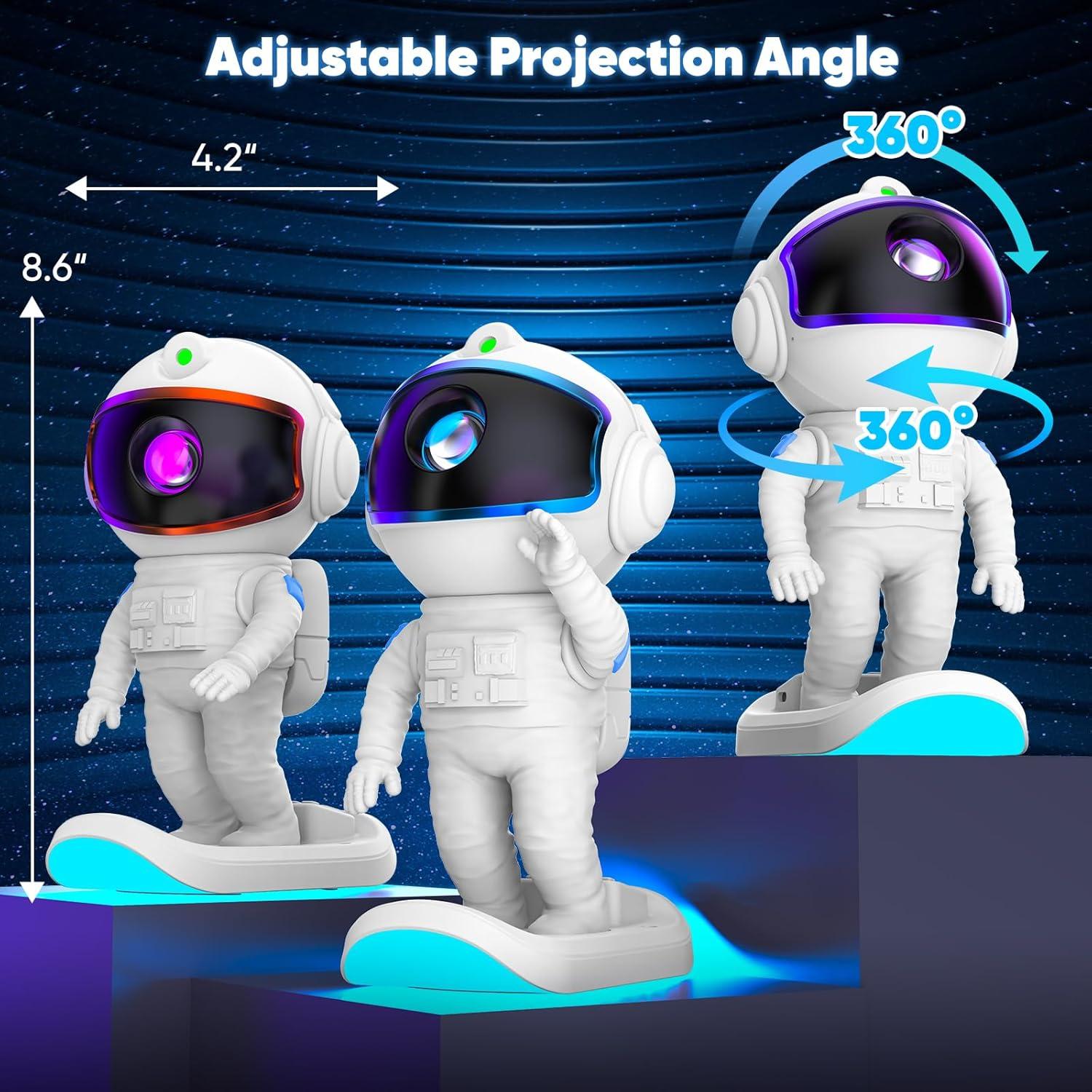 Proyector de Estrellas Ase, Luz Nocturna Galáctica Azul