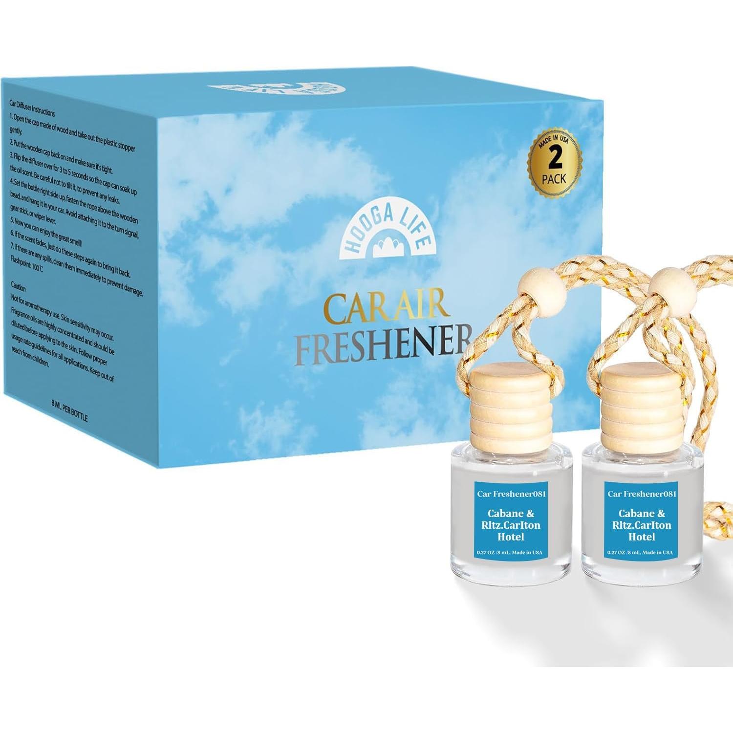 Ambientador de Aire para Auto HoogaLife 2 Piezas - Cabane & Rltz