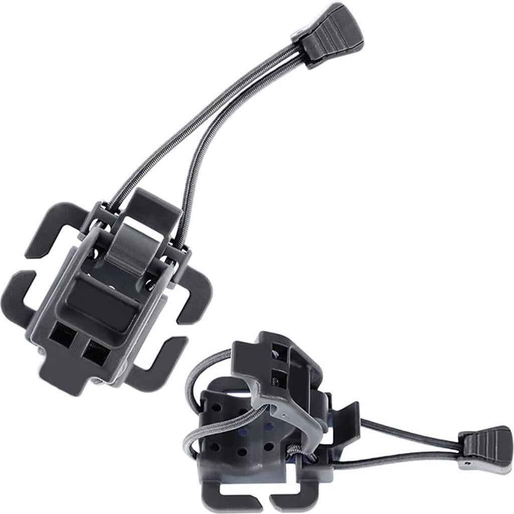 Clips Molle Tácticos AZB - 4 Piezas Nylon Negro