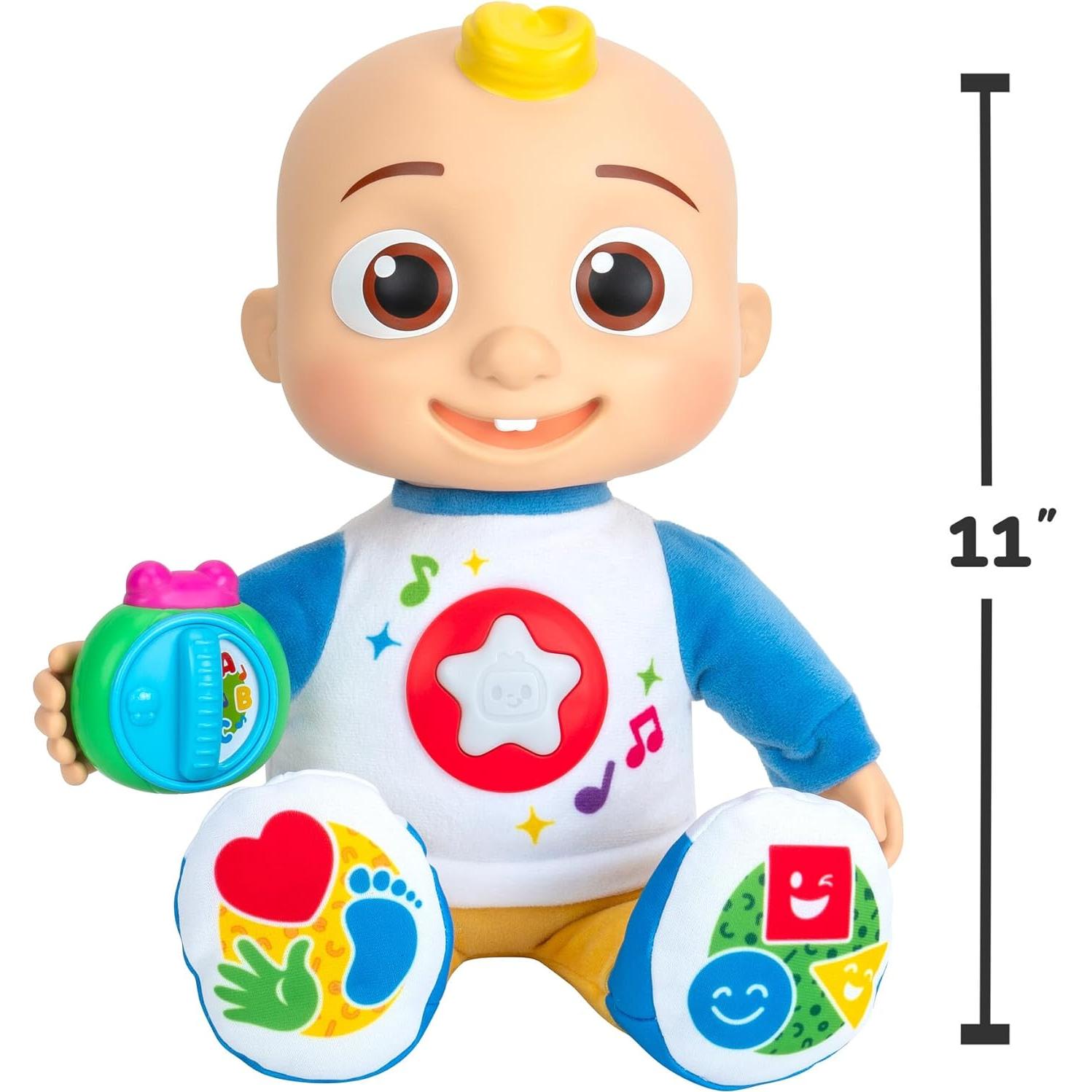 Muñeco CoComelon JJ 25,4 cm - Aprende Colores y Números