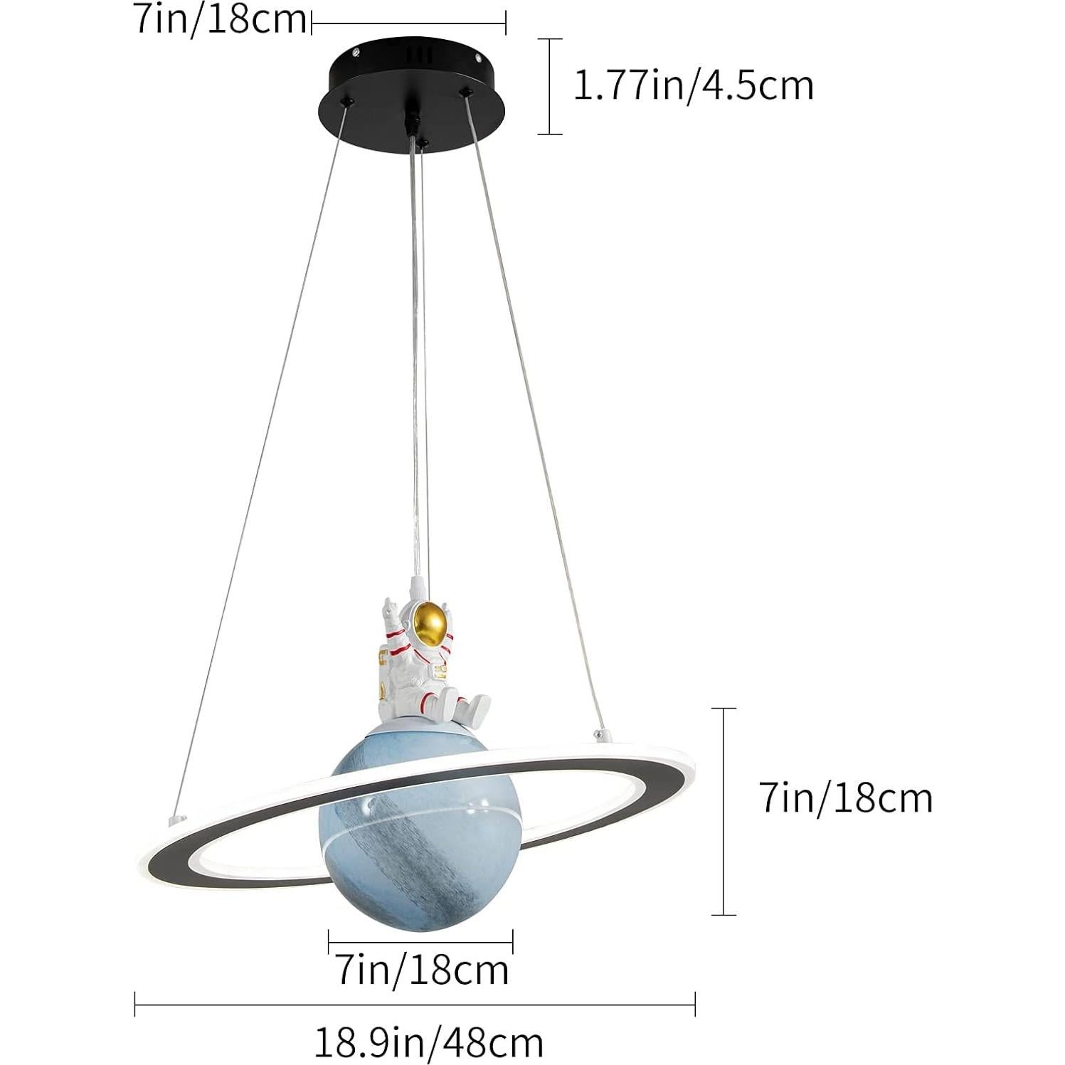 Lámpara Colgante Astronauta O'NEELDY LED Regulable 70cm