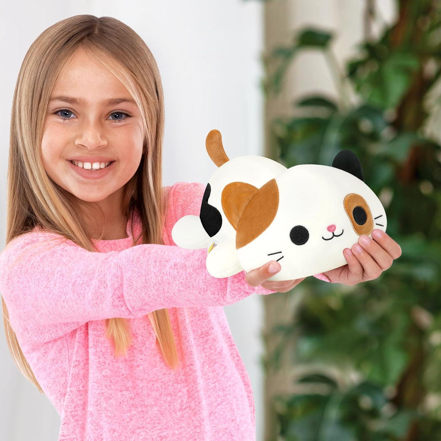 Onsoyours Gato de Peluche 23 cm Calico Suave y Kawaii