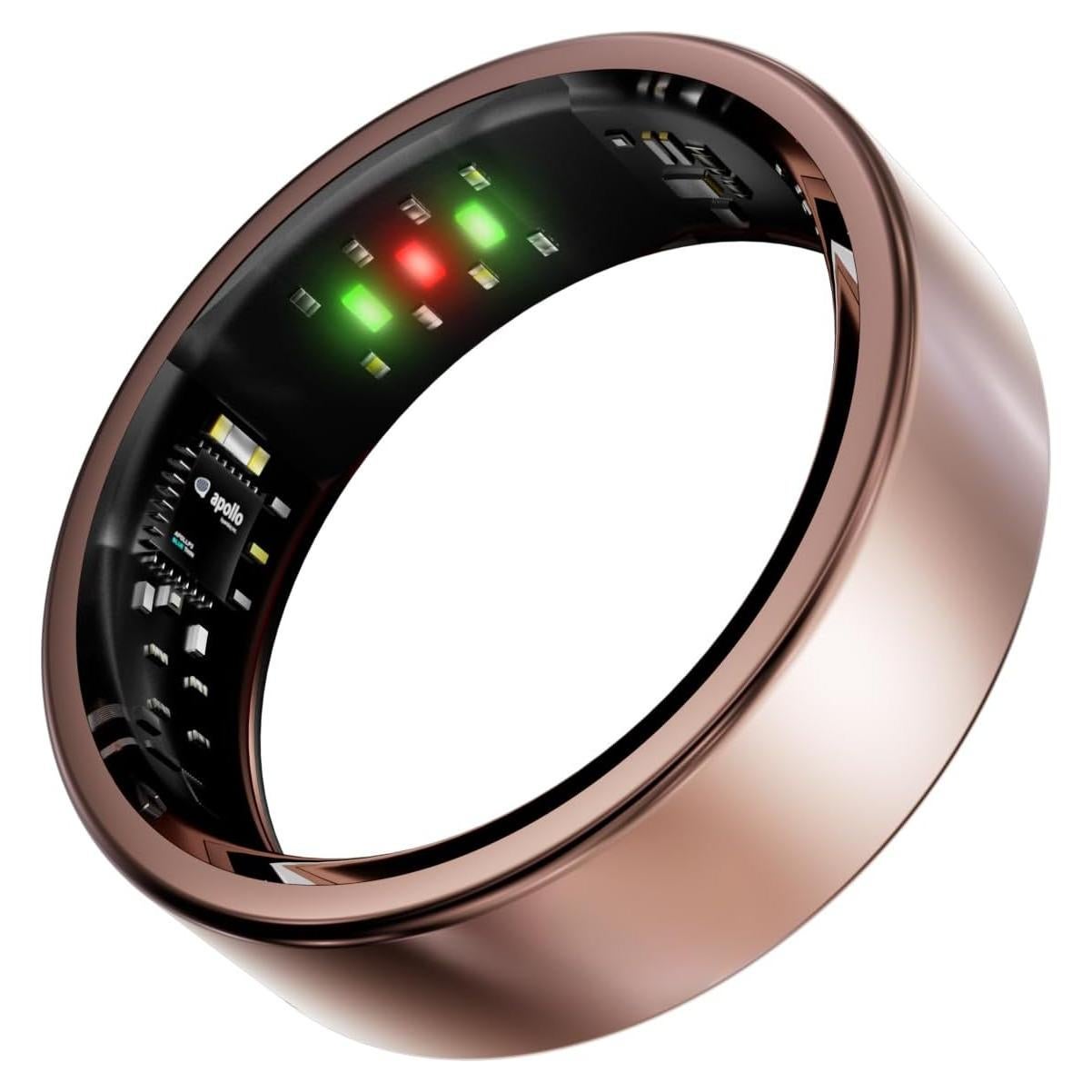 Anillo Inteligente Vic de Titanio Ultra-Ligero IP68 - Oro Rosa 8