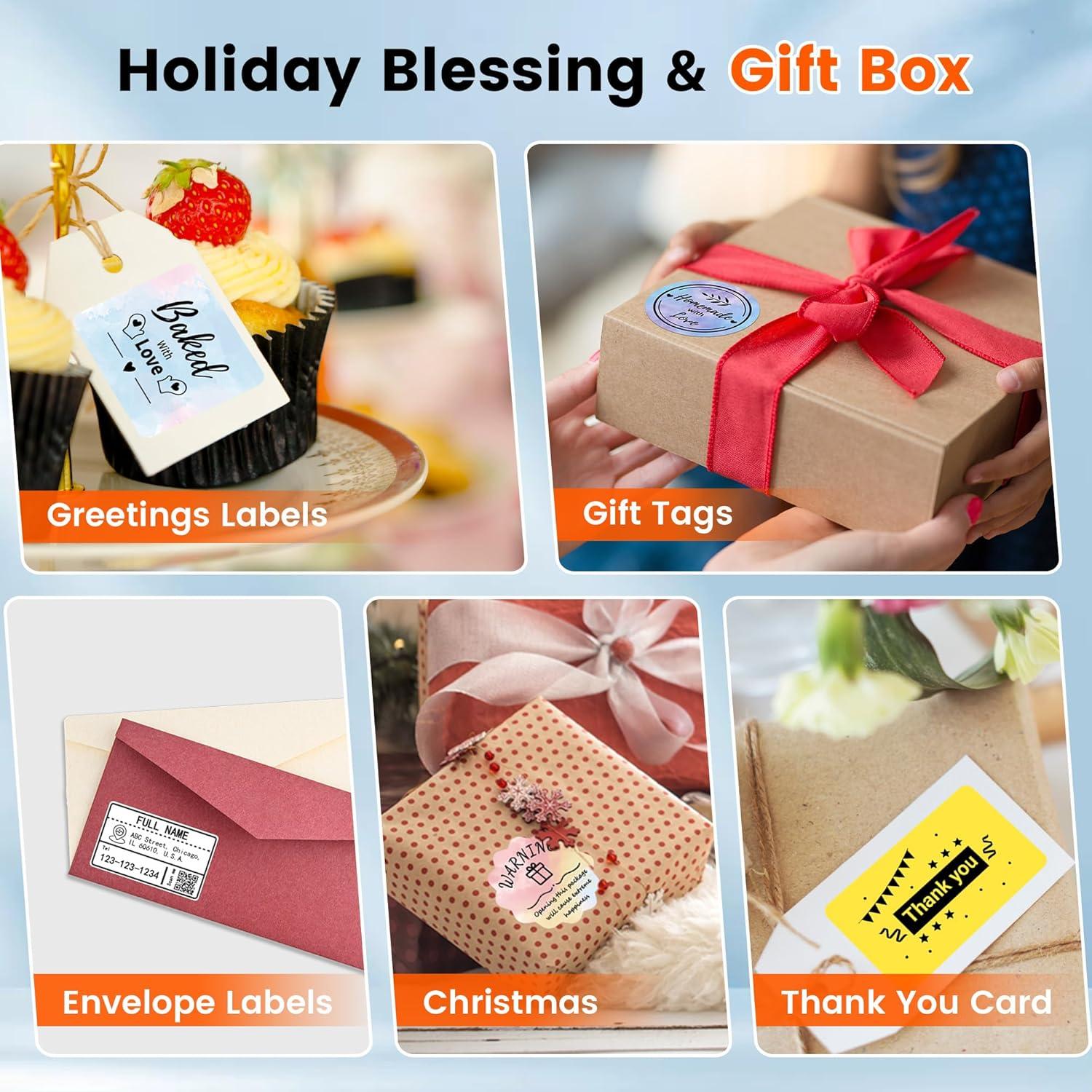 Impresora de Etiquetas Phomemo M120 Térmica Portátil 203 DPI