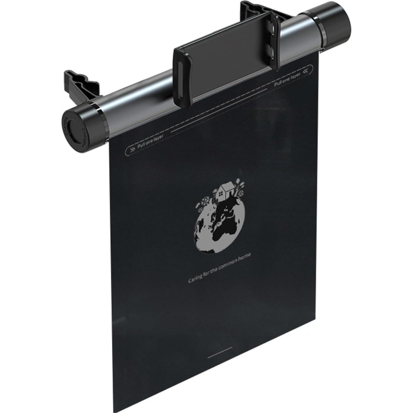 Basurero Rodante para Auto Bertans H11-Gris Impermeable