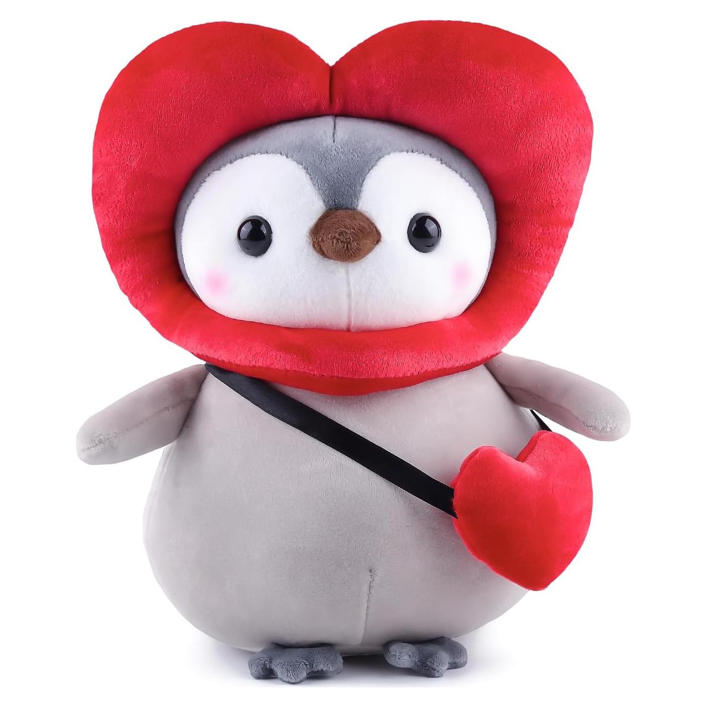 Pingüino de Peluche Anboor 25 cm Suave y Abrazable