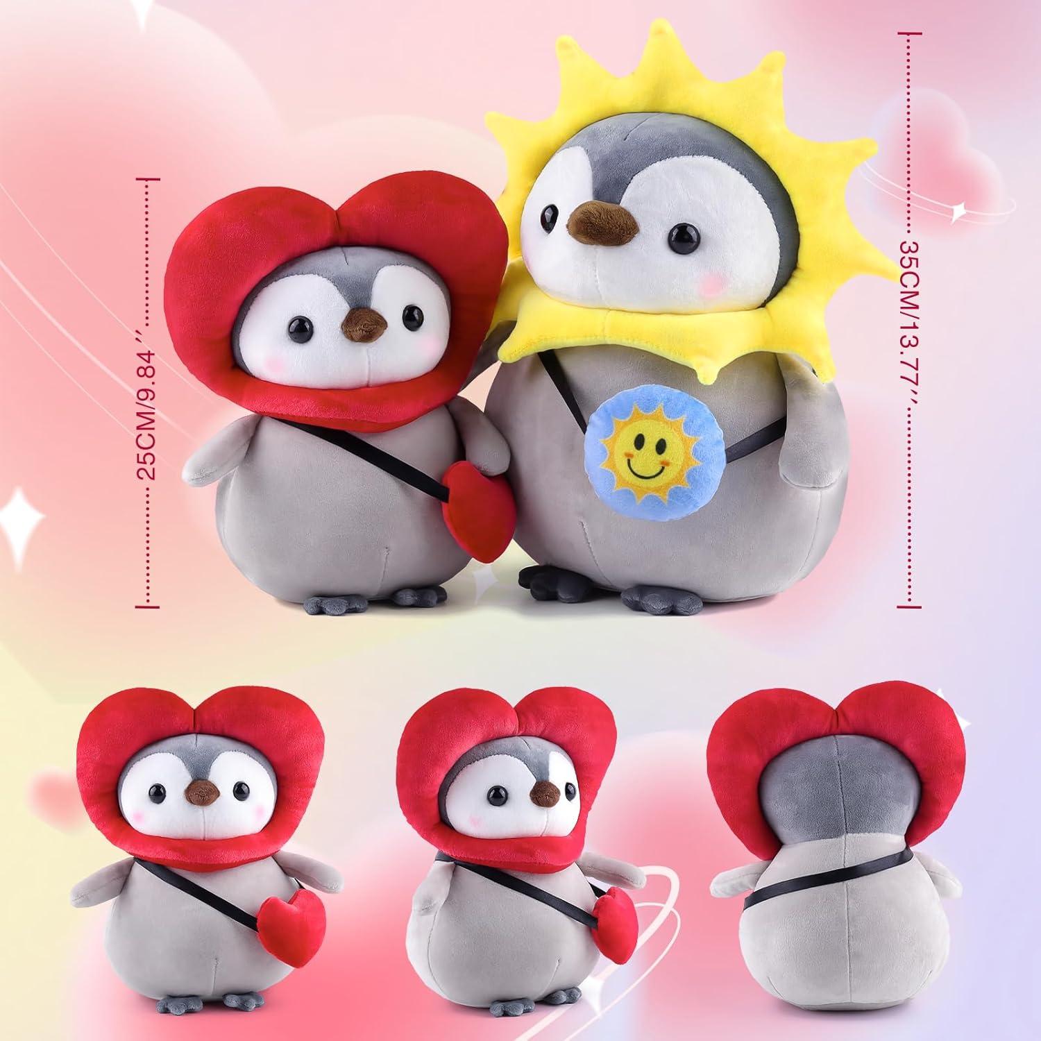 Pingüino de Peluche Anboor 25 cm Suave y Abrazable