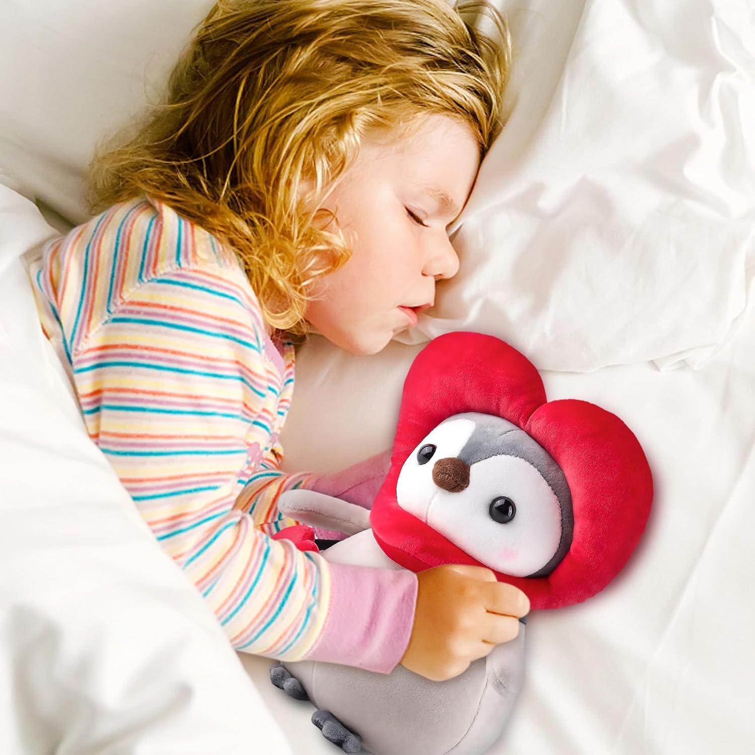 Pingüino de Peluche Anboor 25 cm Suave y Abrazable