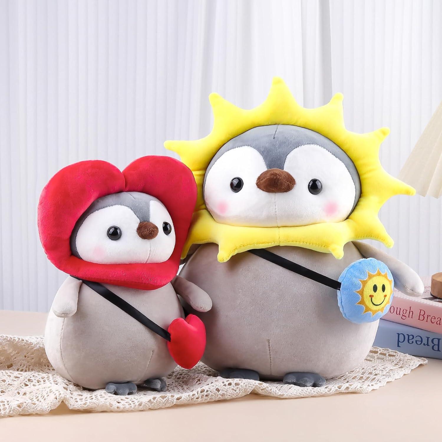 Pingüino de Peluche Anboor 25 cm Suave y Abrazable