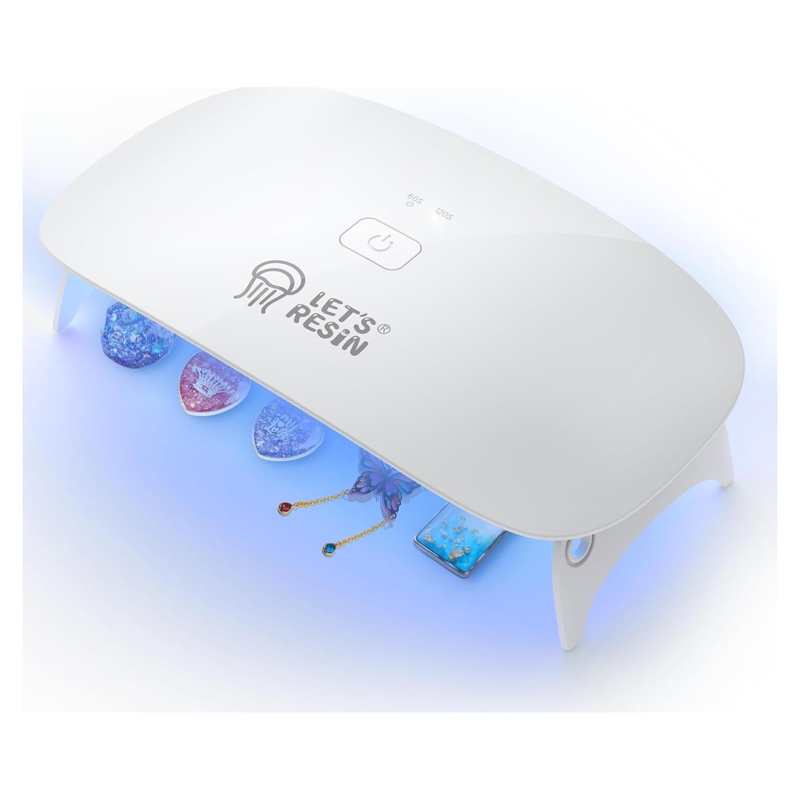 Luz UV Portátil LET'S RESIN 24.1x14x2.5cm para Resina