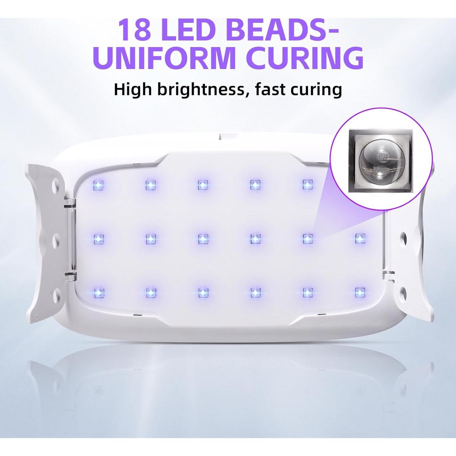 Luz UV Portátil LET'S RESIN 24.1x14x2.5cm para Resina