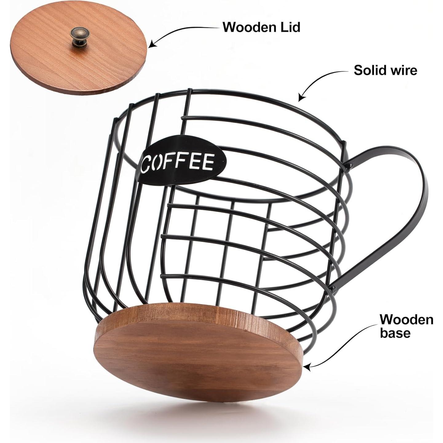 Soporte de cápsulas de café Panalo - Forma de taza - Almacenamiento grande