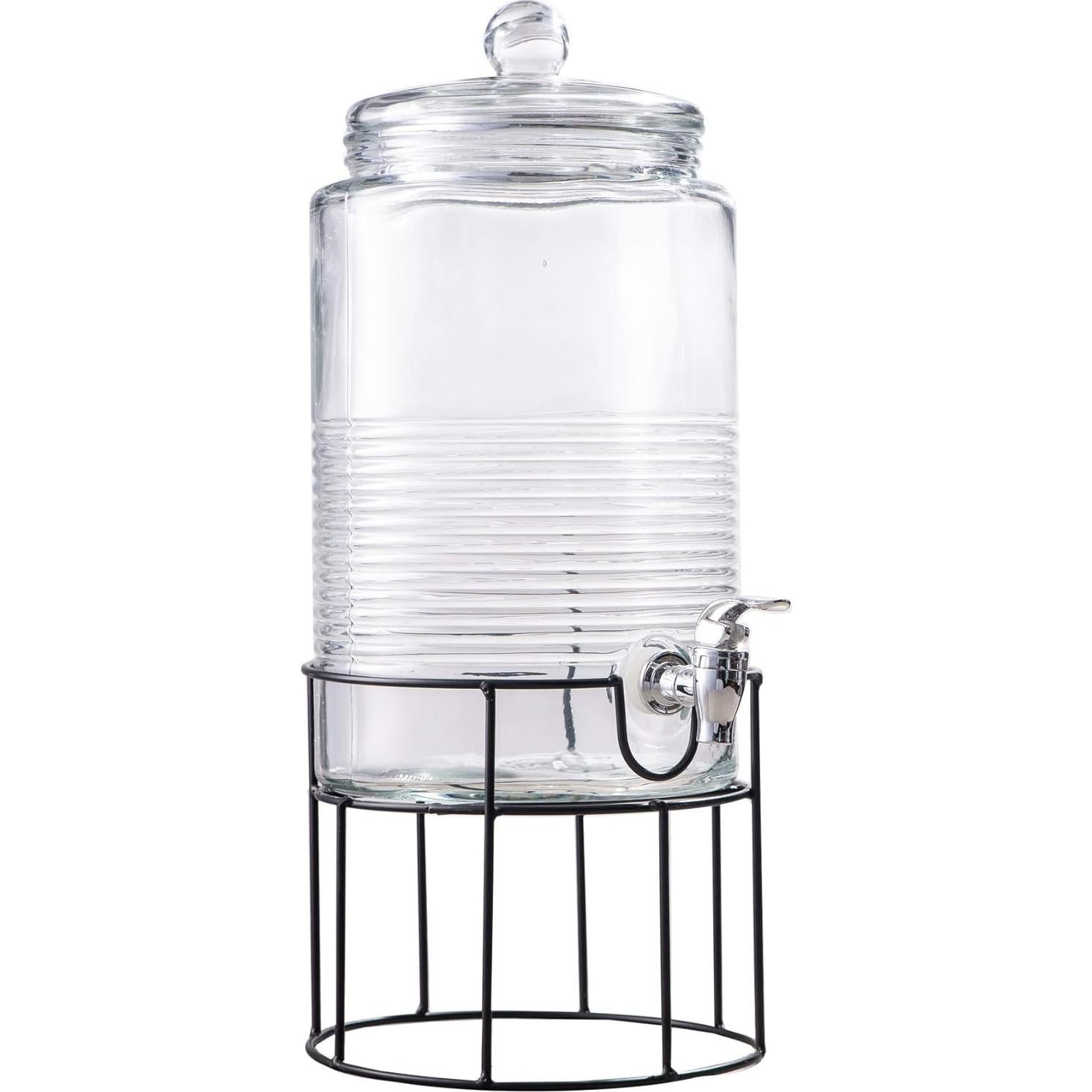 Dispensador de Bebidas Style Setter Covina 7.57L Vidrio y Metal