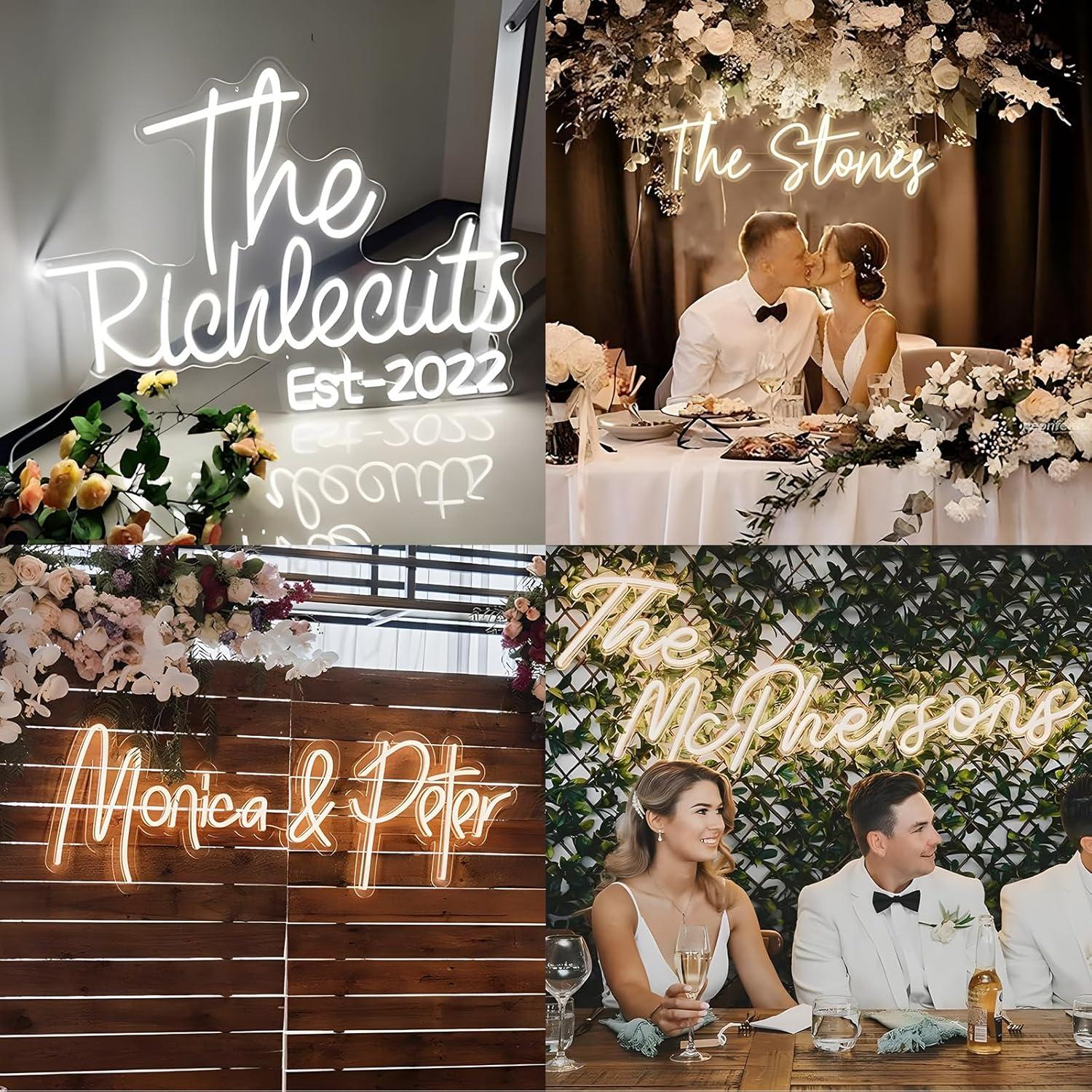 Letrero de Neón LED Personalizado HDJSIGN - Decoración Estética