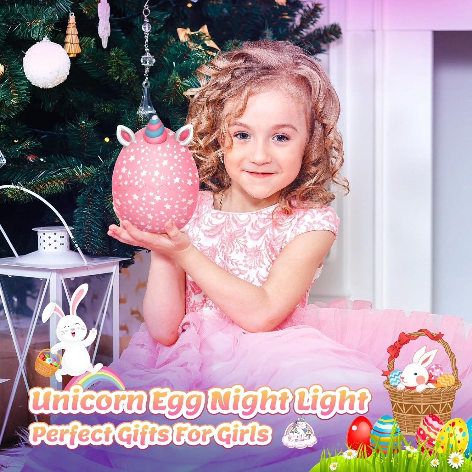 Luz Nocturna Unicornio Strawbetter 3 en 1 Proyector