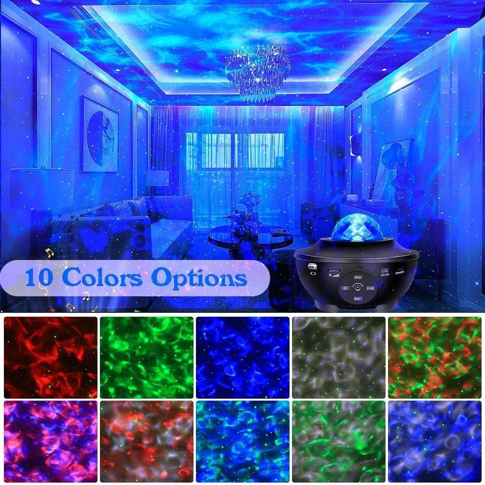 Proyector de Estrellas Sunbox BL-XK01 con Control Remoto y Sonidos