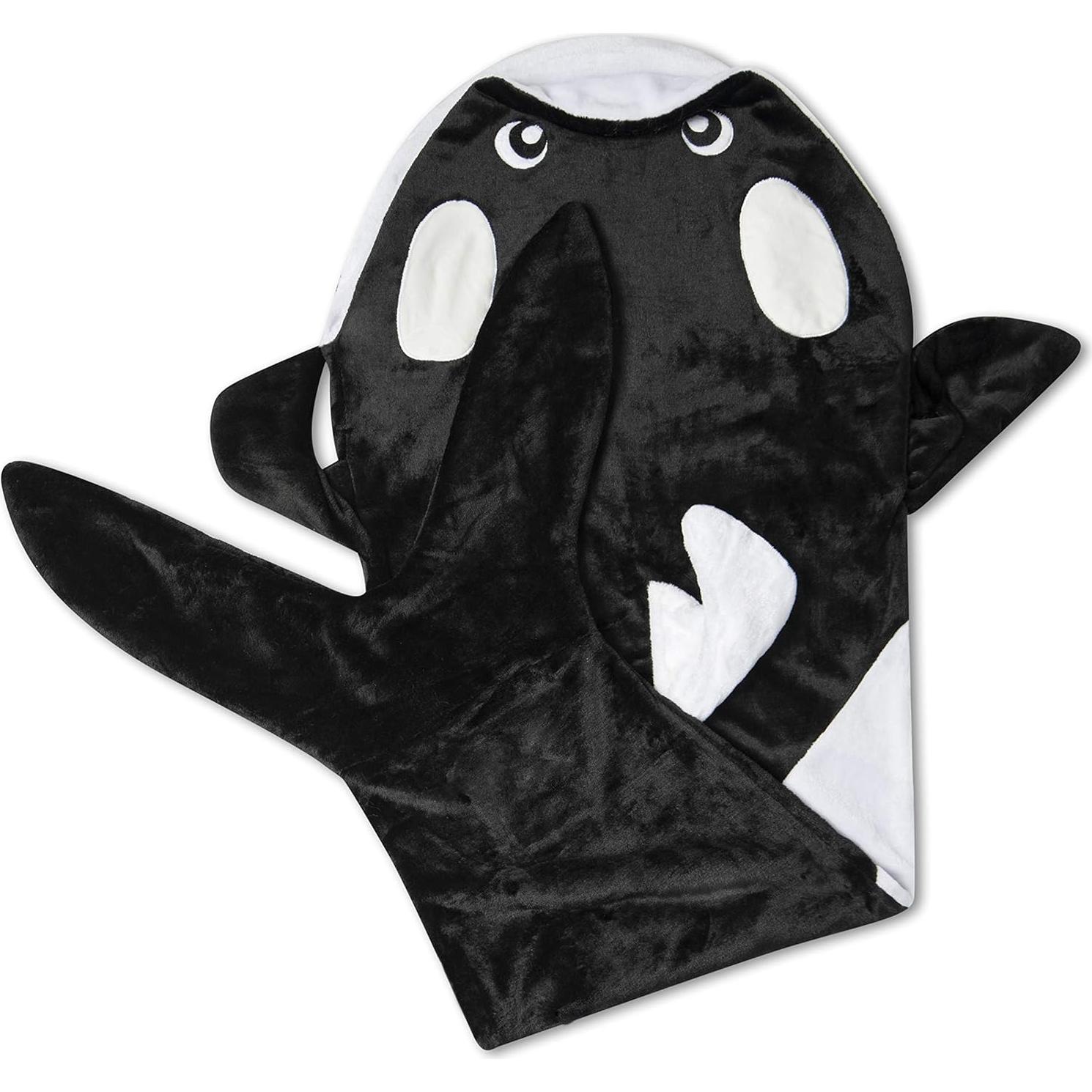 Manta de Cola de Ballena CozySnugz para Niños - Forro Polar