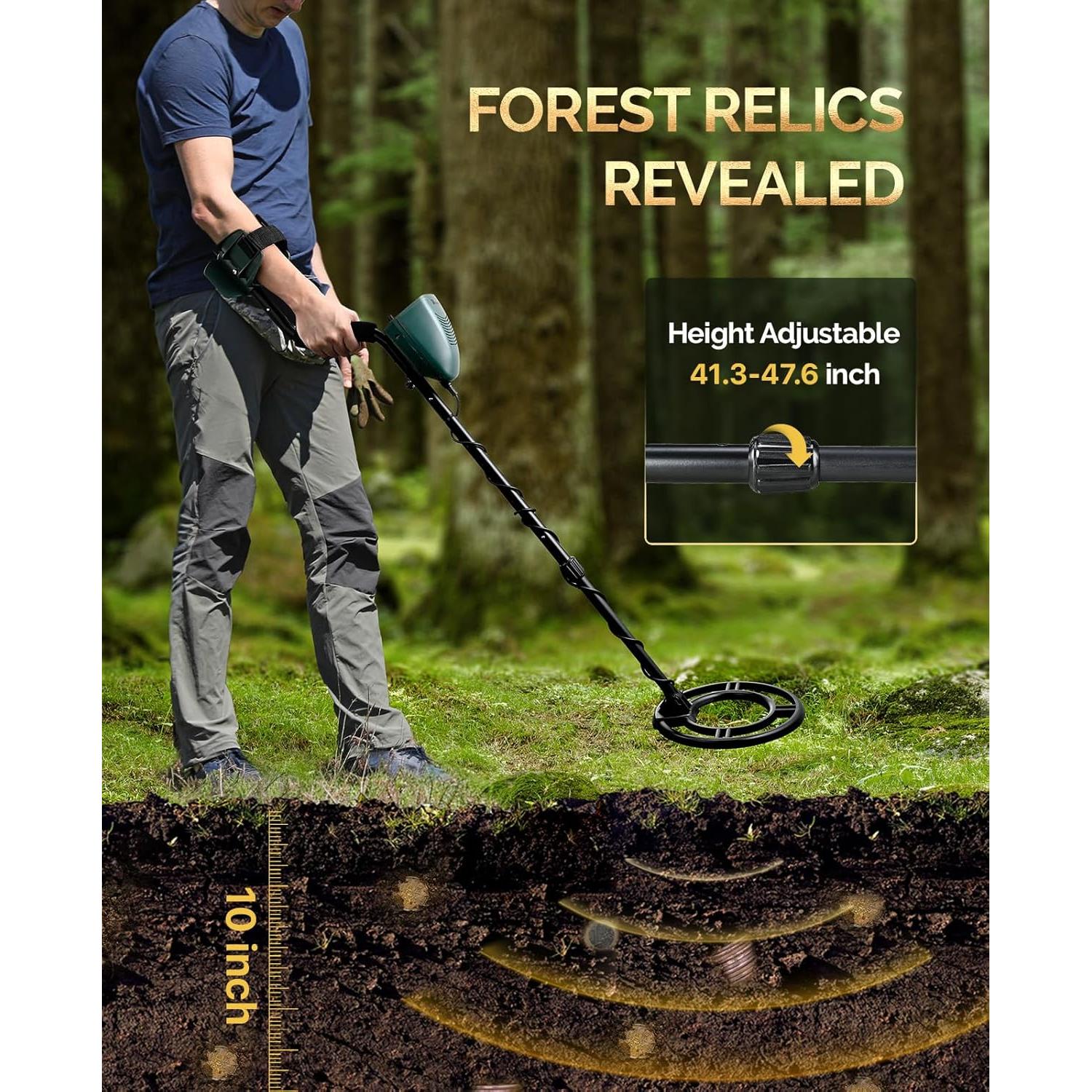 Detector de Metales RM RICOMAX GC-1037 IP68 10" (25,4 cm)