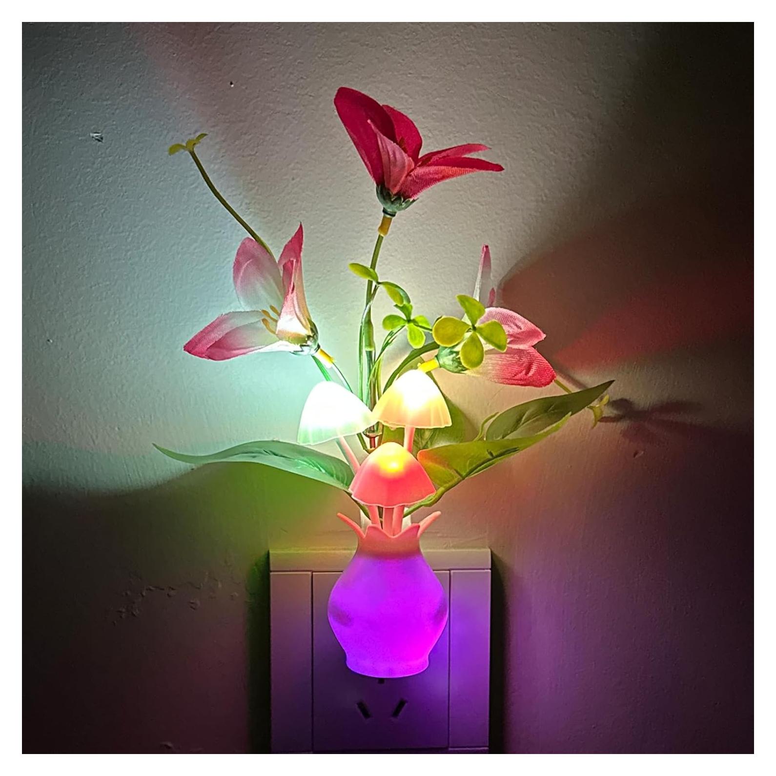 Luz Nocturna Enchufable Kazgroth con Sensor Automático 1W