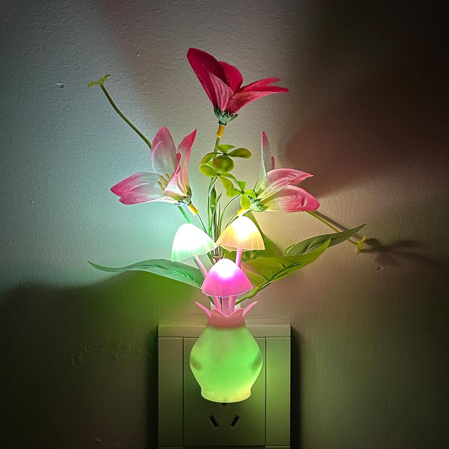 Luz Nocturna Enchufable Kazgroth con Sensor Automático 1W