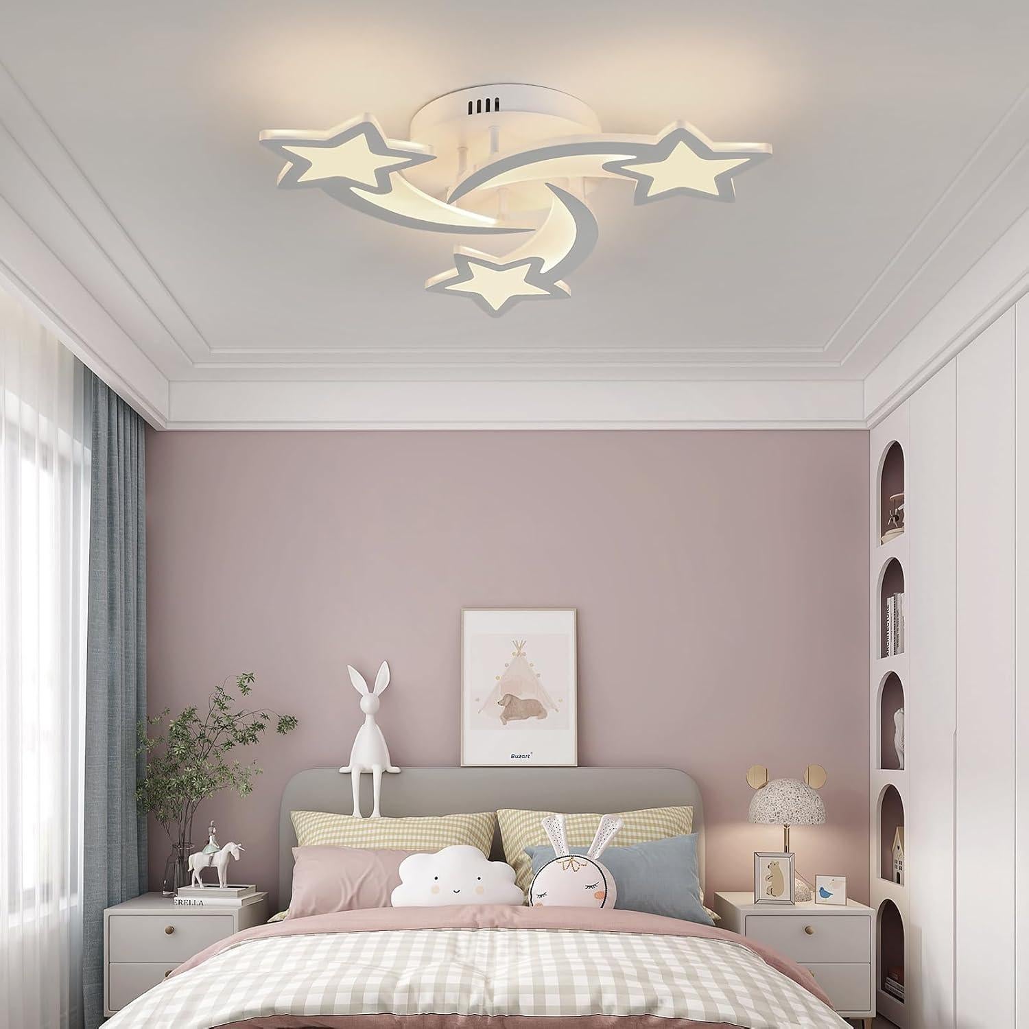 Luz de Techo Goeco 3 Modos Estrellas para Niños 21W