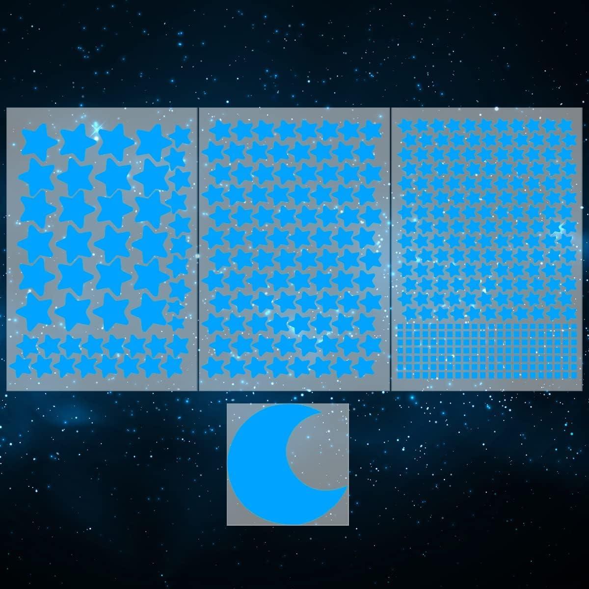 Estrellas Brillantes GLOCARNIVAL para Techo Azul 455 Piezas