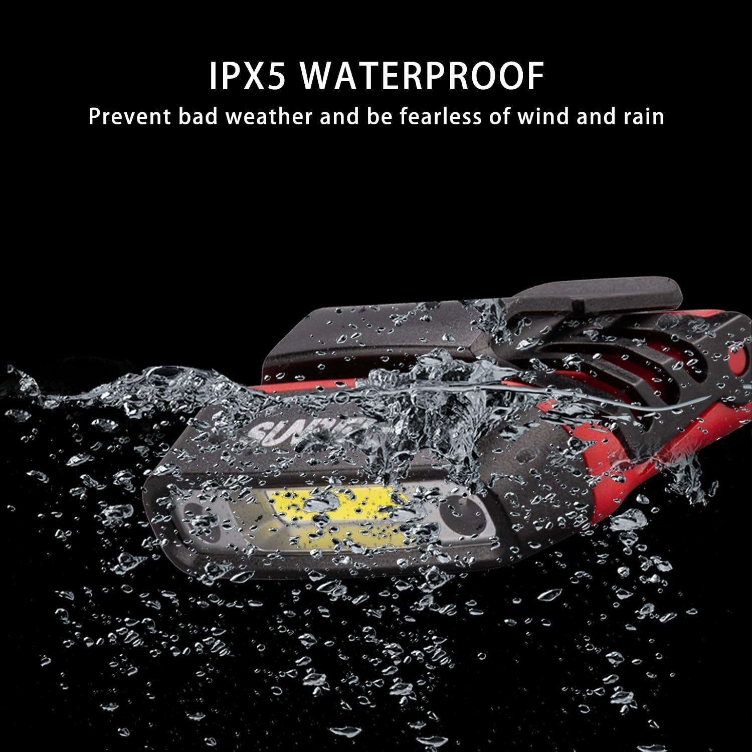 Linterna LED recargable SUNREI H150 con sensor de movimiento