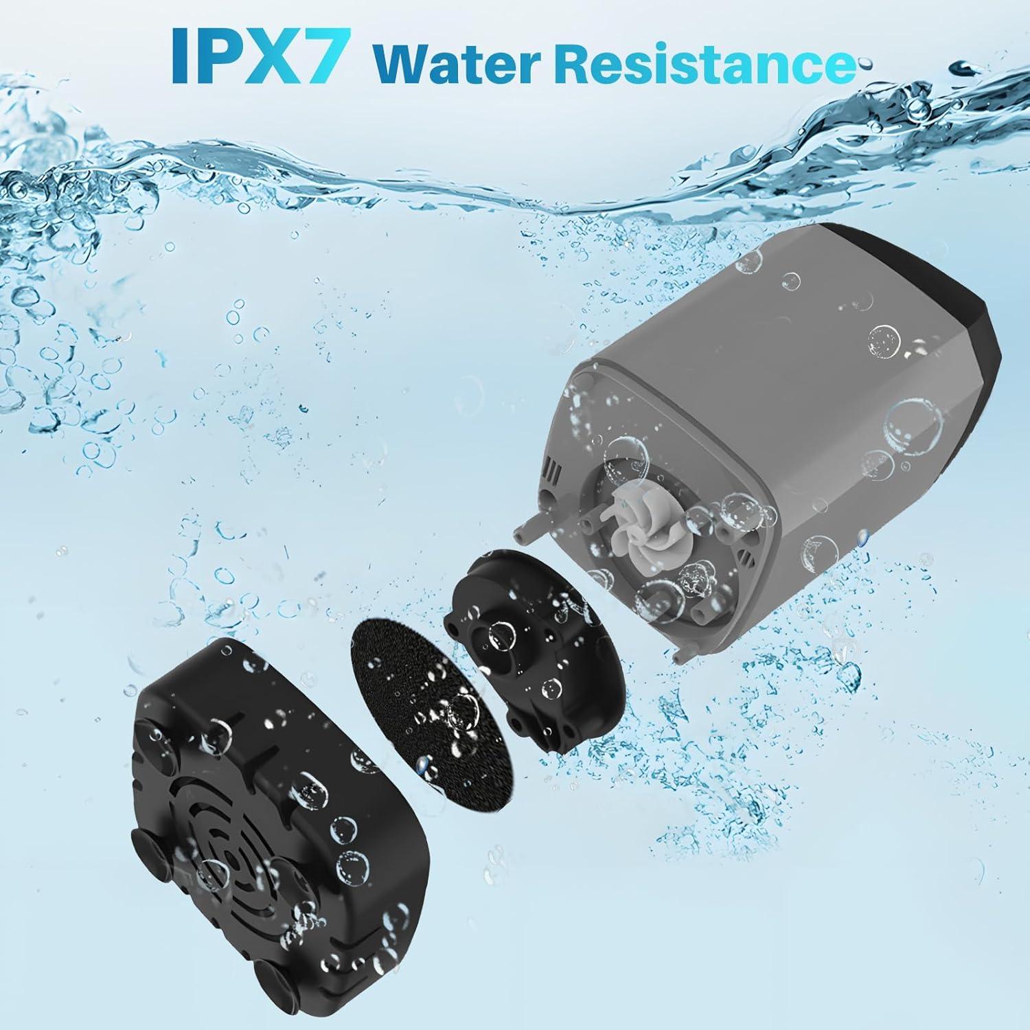 Ducha Portátil COOLIGO con Calentador 2000W y Batería 6000mAh