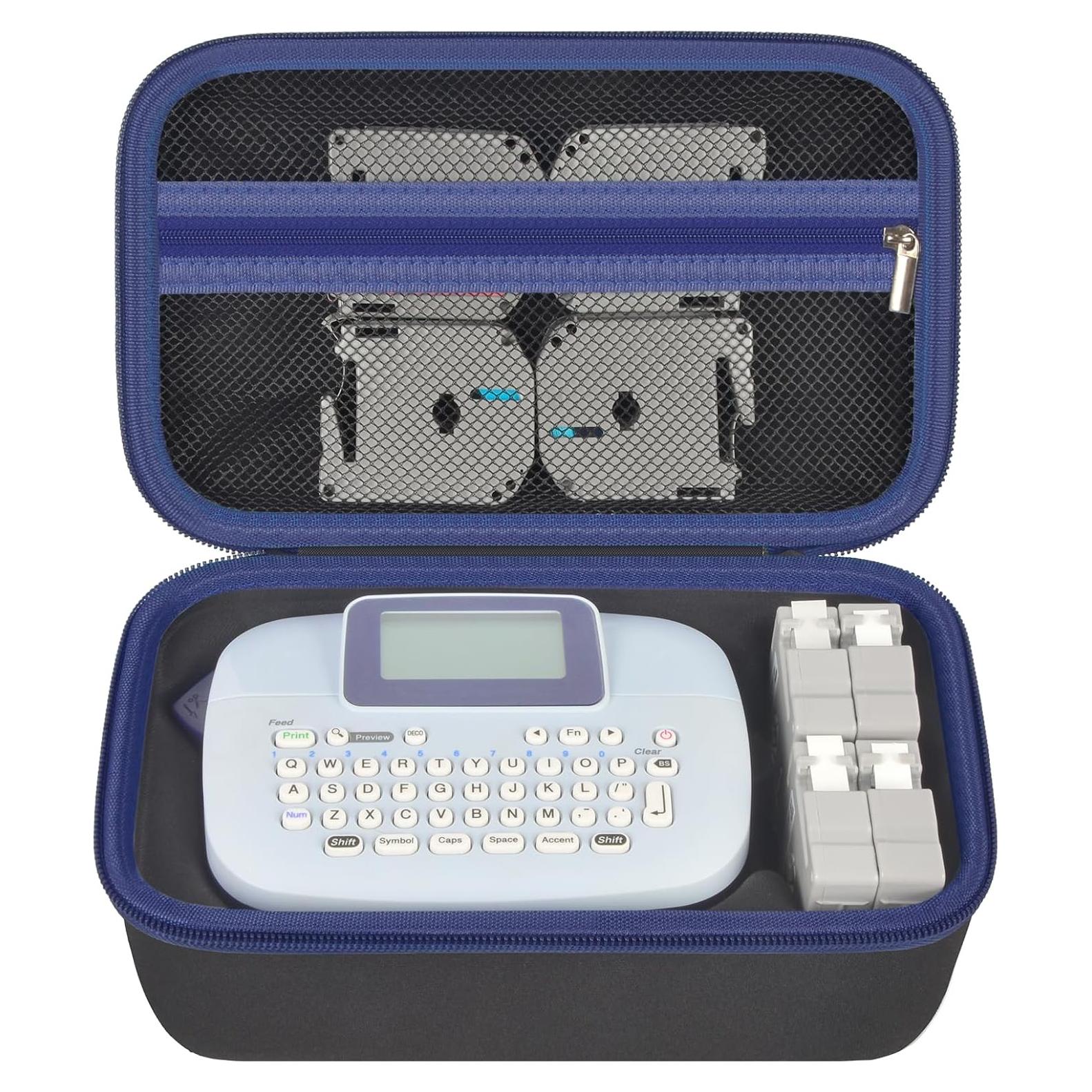 Funda de Almacenamiento para Etiquetadora Brother P-Touch Negra