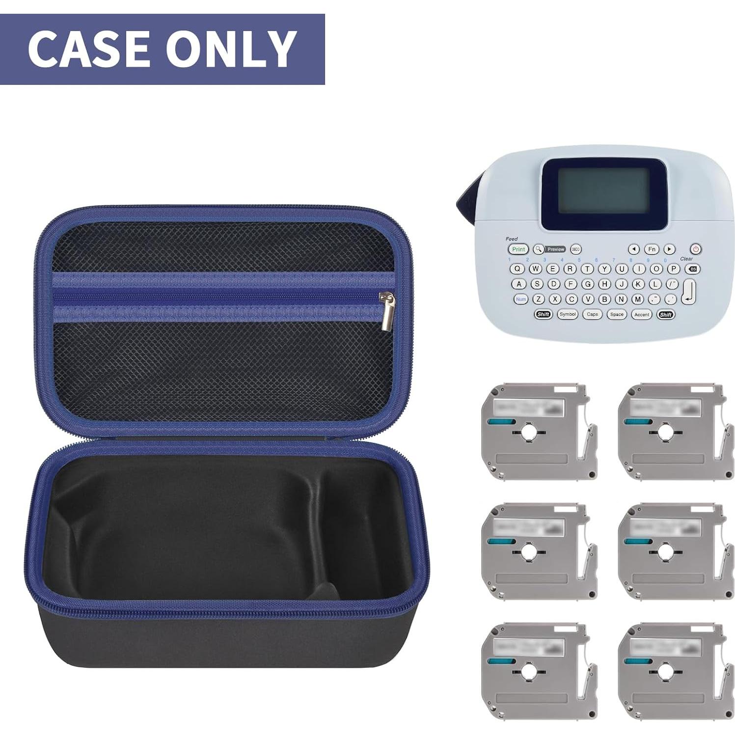 Funda de Almacenamiento para Etiquetadora Brother P-Touch Negra