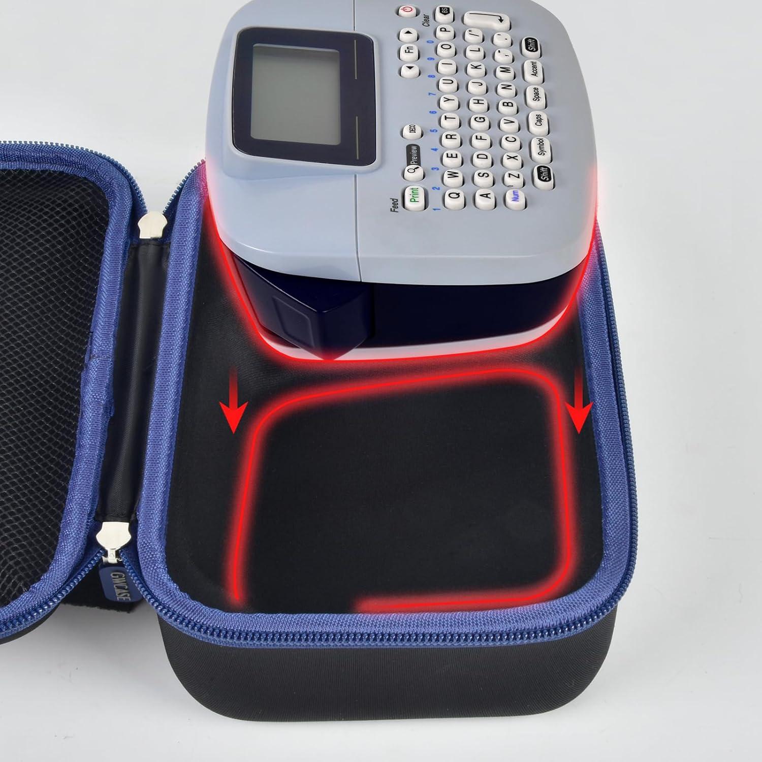 Funda de Almacenamiento para Etiquetadora Brother P-Touch Negra