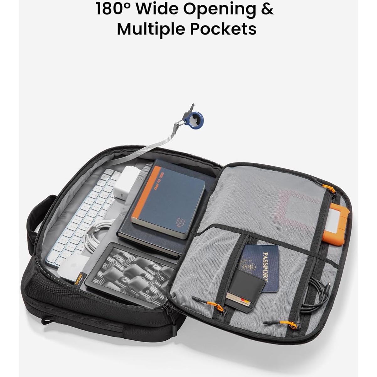 Maletín tomtoc para laptop 15.6" y monitor portátil