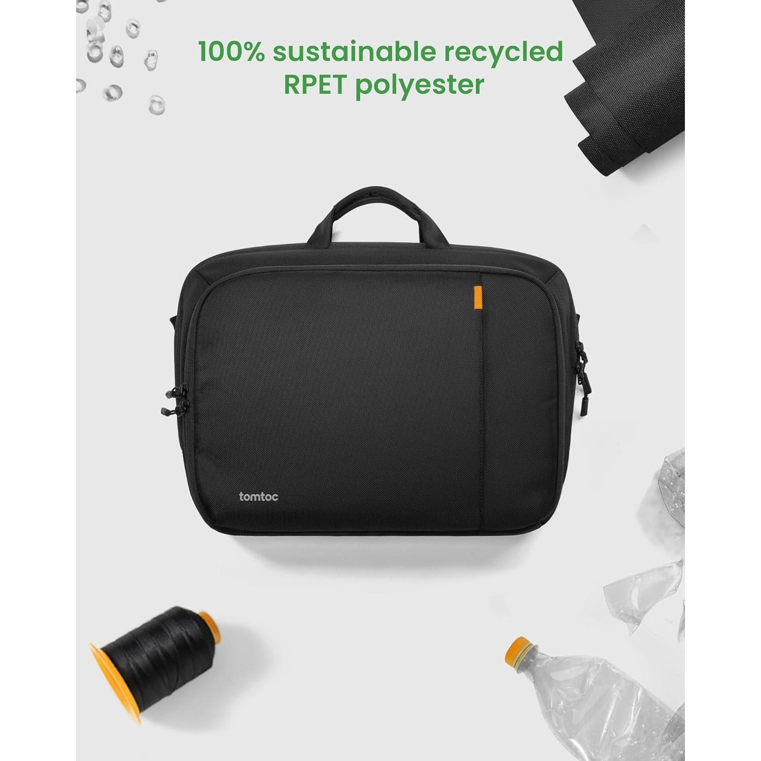 Maletín tomtoc para laptop 15.6" y monitor portátil