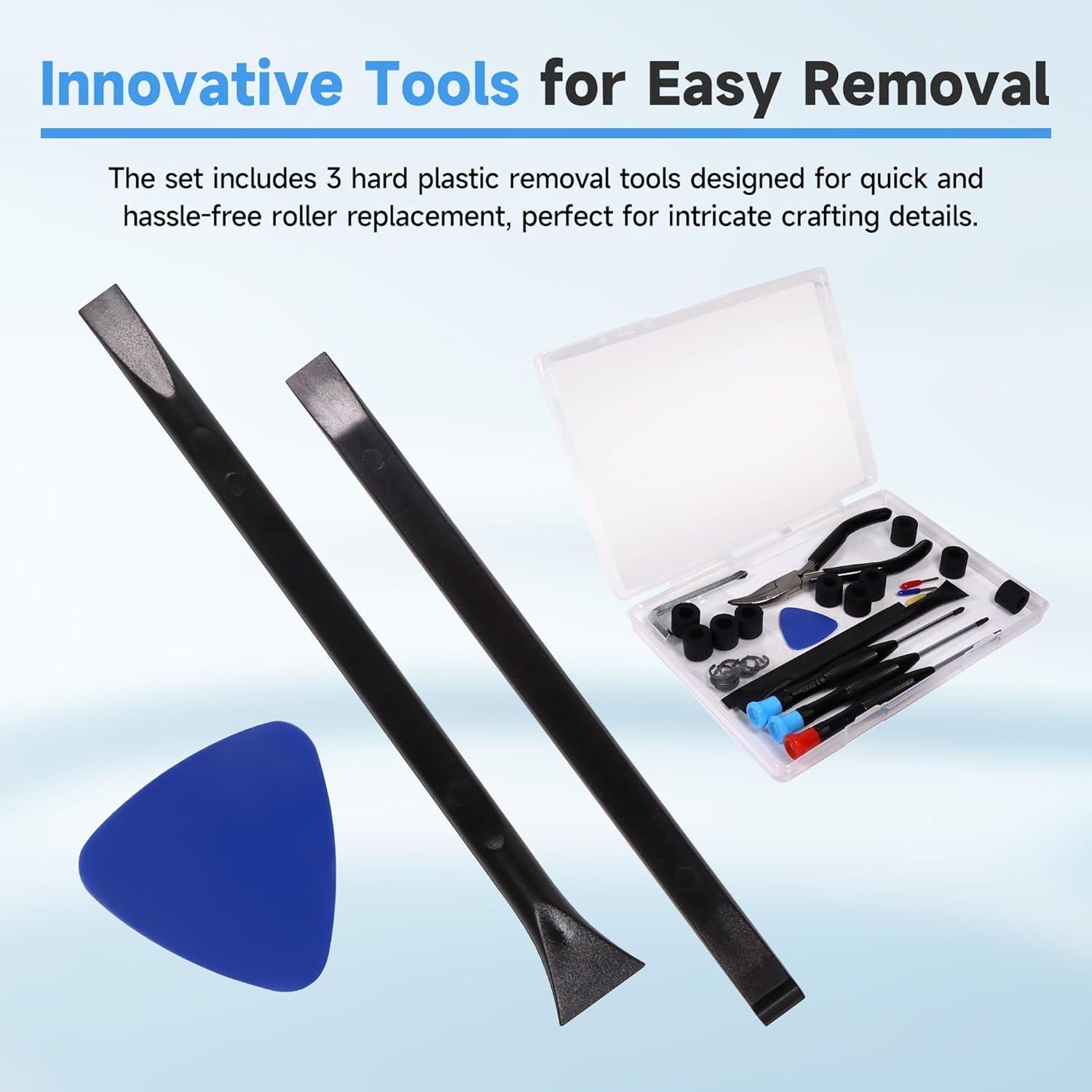 Rodillo de Goma Compatible Cricut Maker 3 - Set de Reemplazo