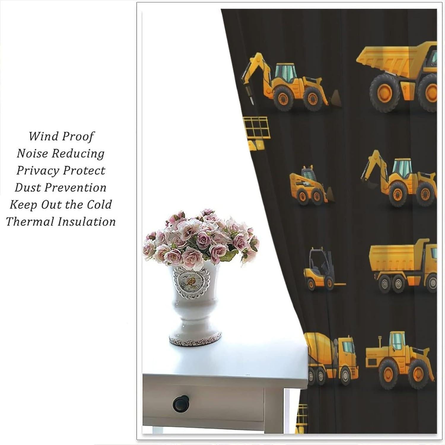 Cortinas para Niños SHElifestyle 53x114 cm Caricatura