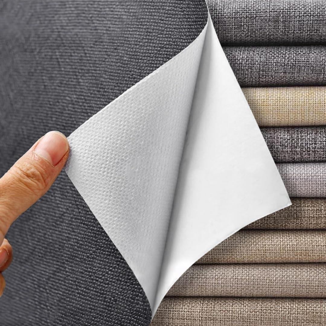 Parche de tela autoadhesivo SiiRo 33x102 cm Beige para reparación