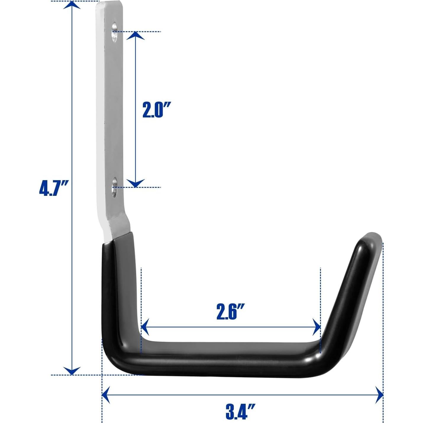 Ganchos de Almacenamiento de Garaje GeeWatom 2PC Antideslizante