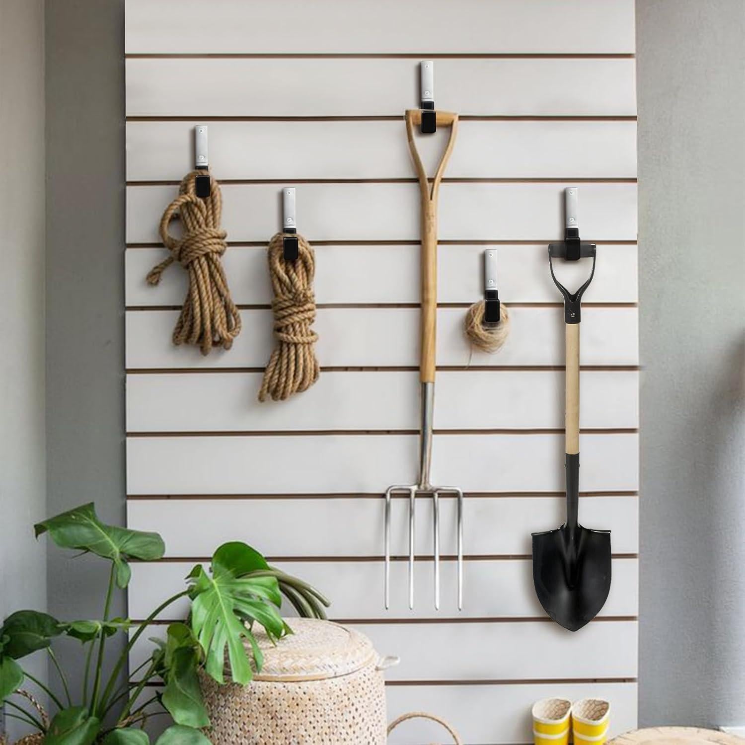 Ganchos de Almacenamiento de Garaje GeeWatom 2PC Antideslizante