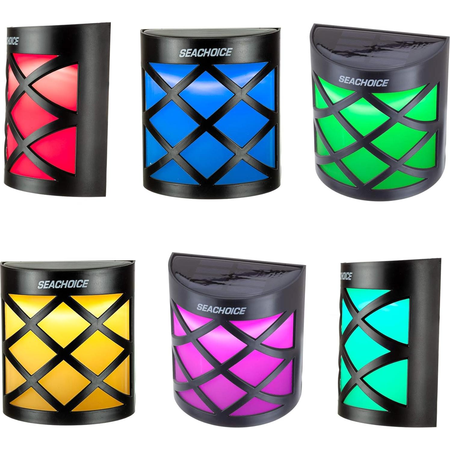 Luz de Muelle Solar LED Seachoice 10.16x11.11cm Multicolor