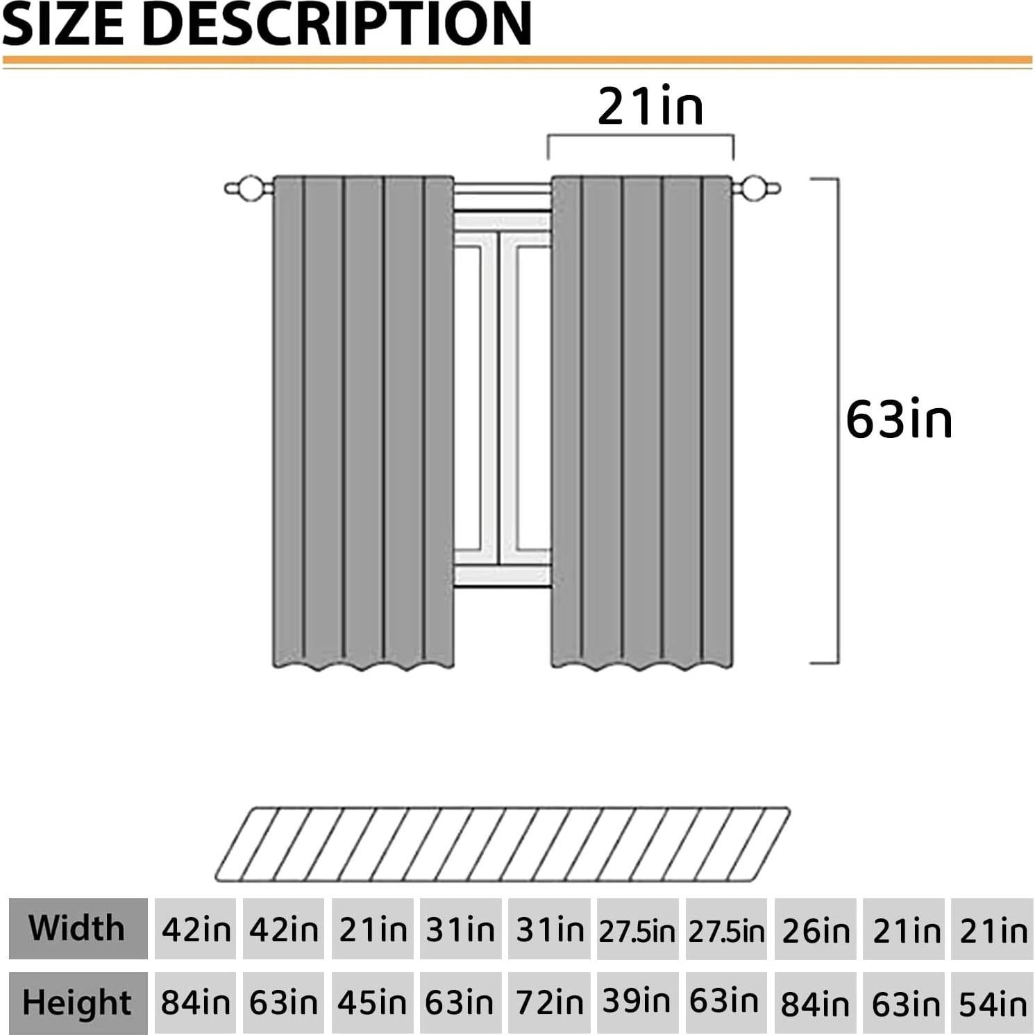 Cortinas Gamer Lnepty 2 Paneles Azul 53x160 cm Decorativas