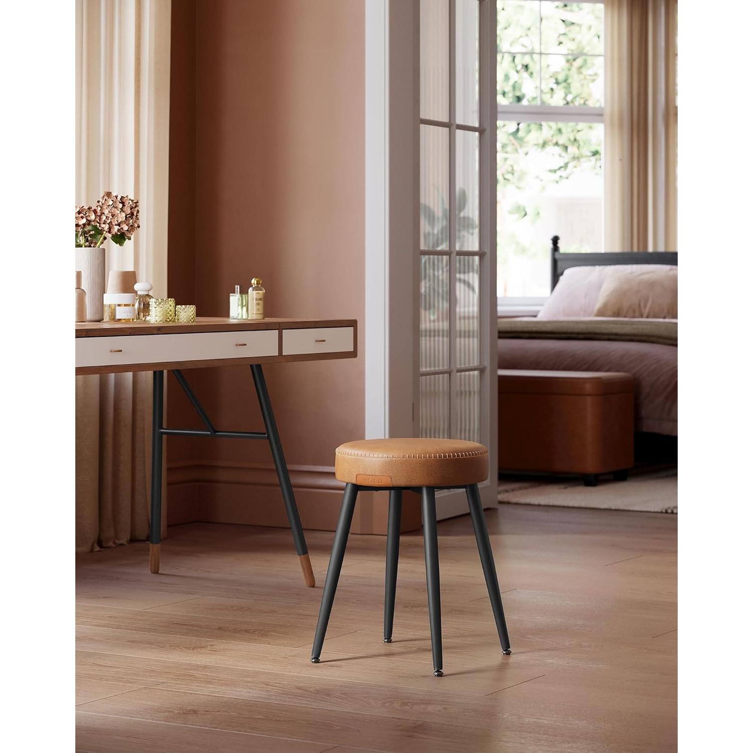 Juego de 2 Sillas de Comedor VASAGLE EKHO Cuero Sintético