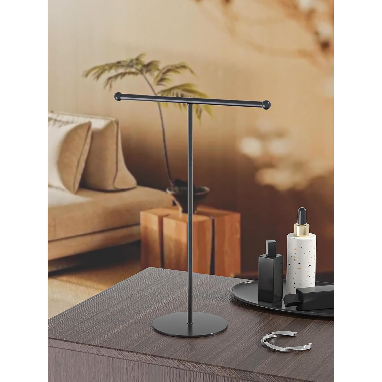 Organizador de Joyería Ausalivan Negro Soporte de Collares y Pulseras