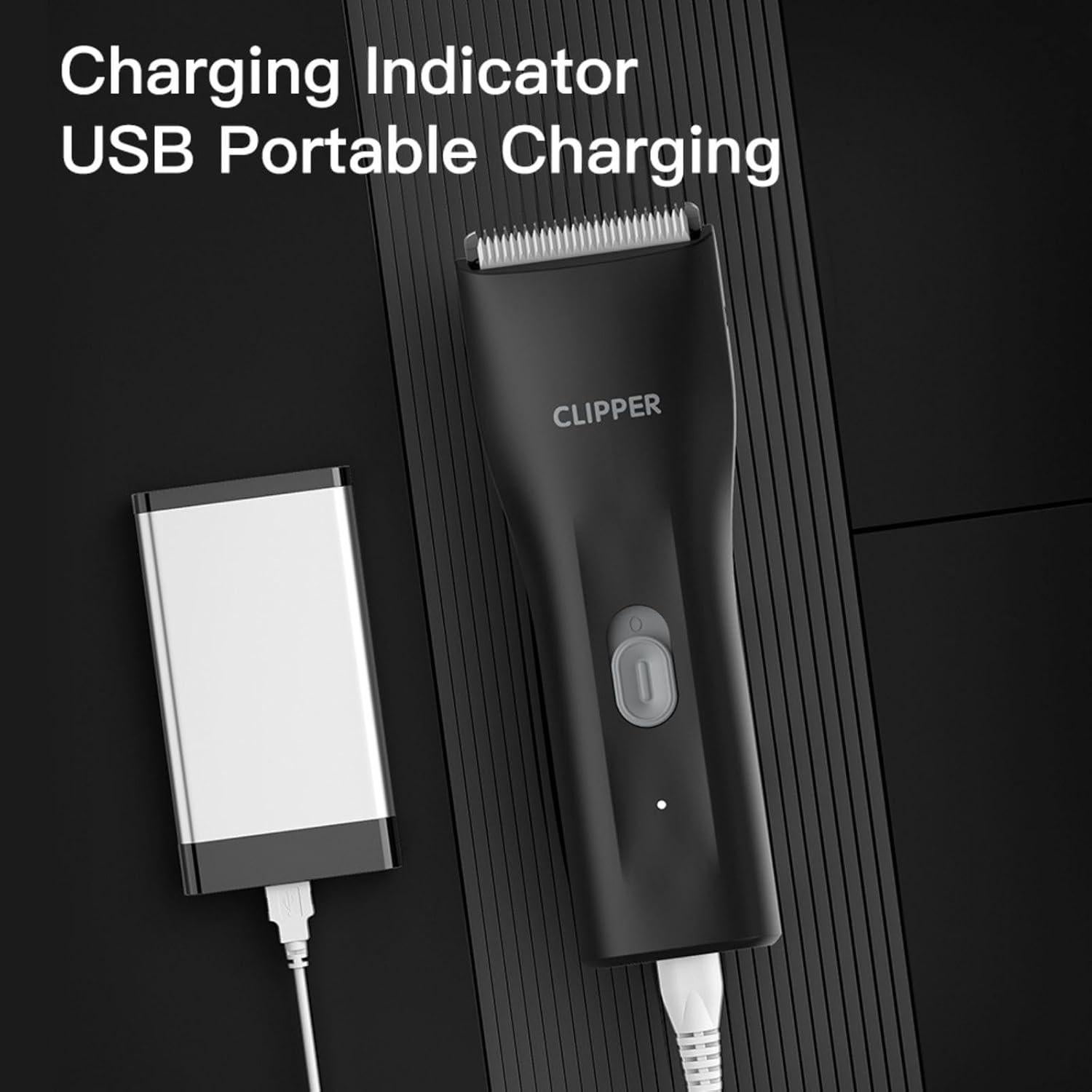 Cortadora Inalámbrica de Pelaje Grimgrow 6000RPM para Mascotas