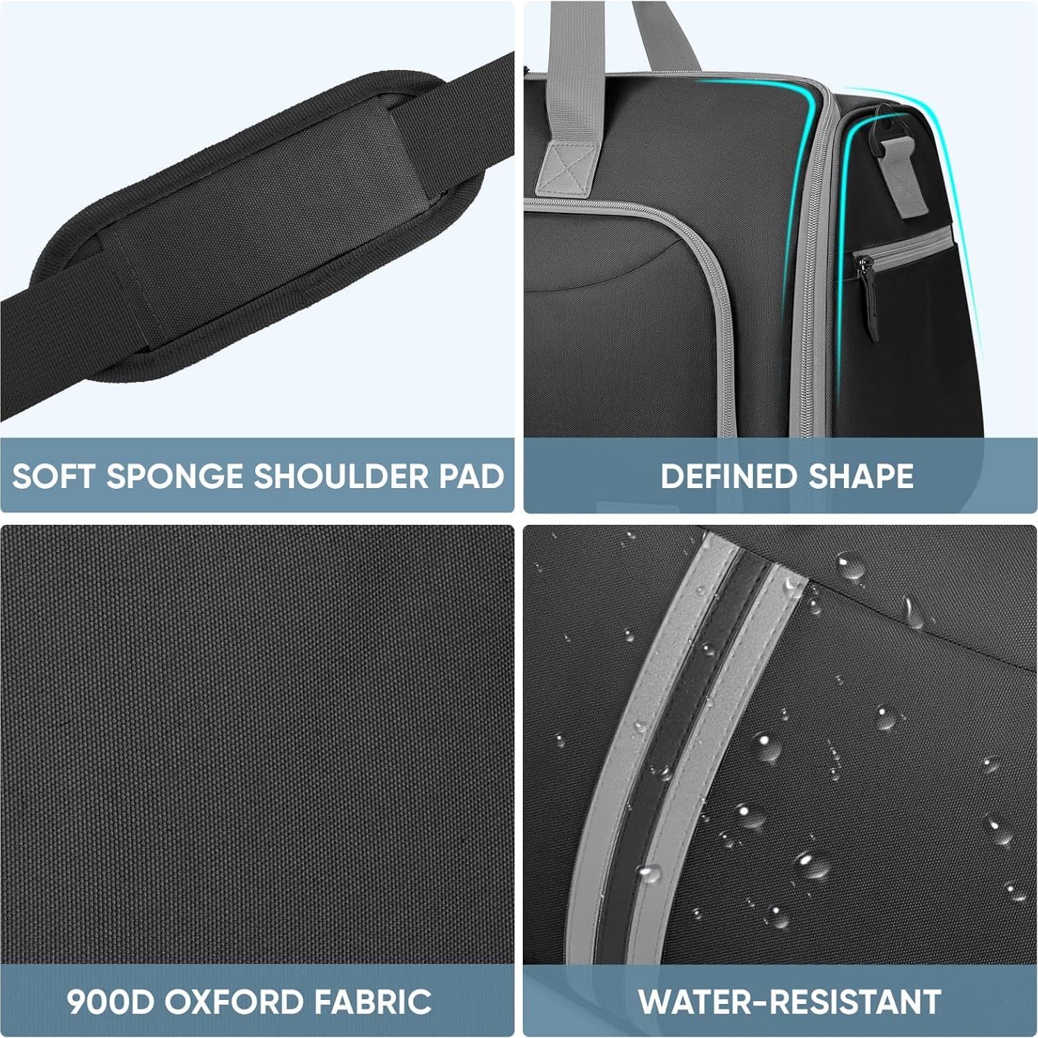 Bolsa de Ropa Convertible BALEINE 2 en 1 con Compartimento para Zapatos