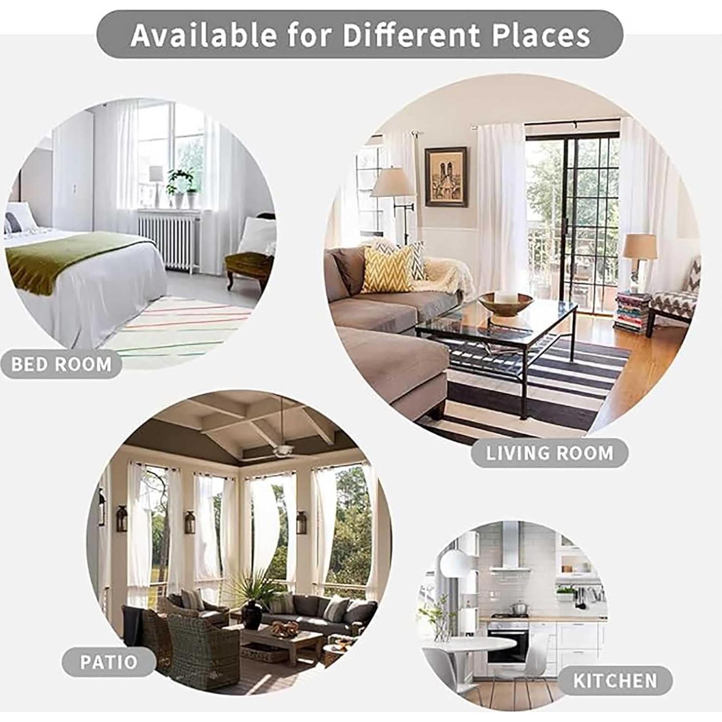 Cortinas Gamer OVBOKEY 55x63 cm para Cuarto de Niños